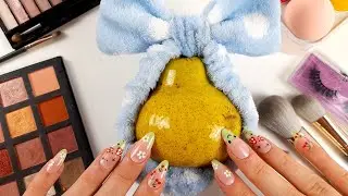 ASMR Hot Makeup on Pear🤤