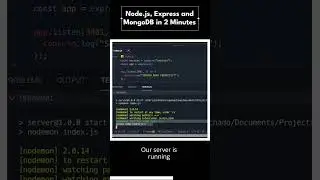 Node.js, Express, and MongoDB in 2 Minutes: A Quick Overview for Developers