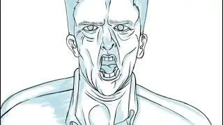 How I draw this man/speed draw