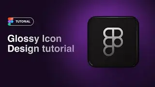 Create 3D glossy icon in 5 steps | Figma Tutorial