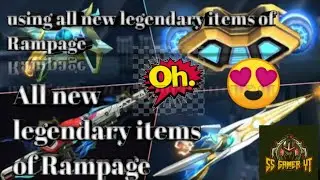 ALL NEW LEGENDARY ITEMS OB28 | NEW LEGENDARY ITEMS OB28 |ALL NEW ITEMS OB28 OF RAMPAGE |RAMPAGEITMES