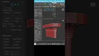 Modeling with Snap Working Pivot Tools in 3ds Max 2023+ 