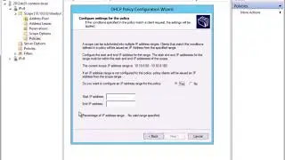 İLERİ SEVİYE WINDOWS SERVER 2012 DHCP Policy