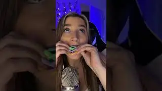 Trying sour candy 