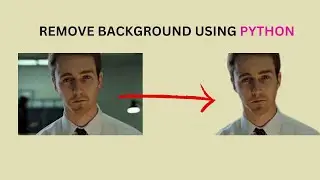 Python Remove Background From Image | python for Beginners