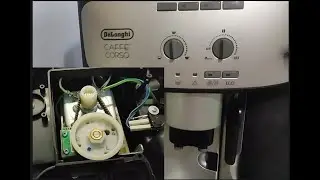 Delonghi не правильное позиционирование заварочного блока ,расположение магнитов ,редуктор