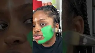 ALL GREEN MAKEUP CHALLENGE