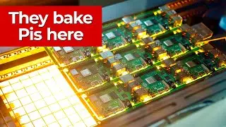 How Raspberry Pis are made (Factory Tour)