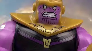 LEGO Cartoons about Superheroes | Thanos vs. The Avengers