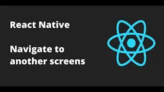 Move to another screens React Native Navigation with industry standard structure folder