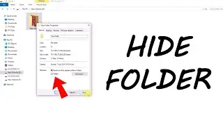 How to Hide Folder in PC Windows 10 - 8 - 7