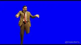 Mr Bean - Getting a Ride "Oui Oui" Green Screen