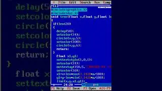 #48 Tree animation in C++ programming | graphics in C++ | 3D animation | 