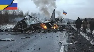 HISTORIC AIR AMBUSH! 12 Russian SU-34s DOWNED in 2 minutes by Ukrainian Patriot air defense!