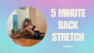 5 Minute Back Stretch | Relieve Back Tension