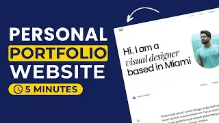 How To Make A Personal Portfolio Wordpress Website Using Elementor 2024 | Wordpres Portfolio Website