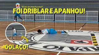 ELIAS FOI DRIBLAR e tomou um RODO!😱 -  JOGO REAL - LIGA