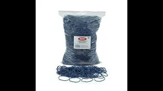70mm Mavi Kauçuk Paket Ambalaj Lastiği Ekoset