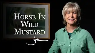 Horse in Wild Mustard | Joni Eareckson Tada's Art Series