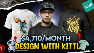 How to Design Bestselling T-shirts with Kittl Ai | Design T-shirt with Artificial Intelligence