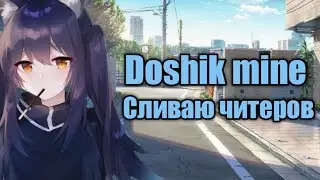 Сливаю читеров // грифер шоу на Doshik mine - дошик майн