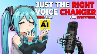 How to USE AI VOICE Changer in REALTIME for RECORDING & STREAMING!