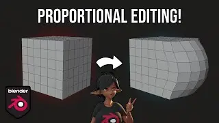 How to use Proportional Editing in Blender 4.2!