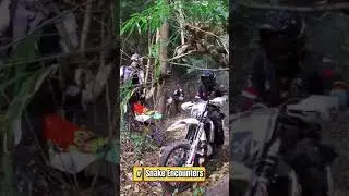 Snake Encounters Enduro Riding Thailand #enduro #snake #hardenduro