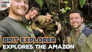 Brit explorer finds source of uncharted Amazon river - while jaguars stalk him | LOVE THIS!