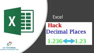 Excel: How to Change Decimal Places -Number Formatting|How to fix decimal places in excel|CTTUTORIAL