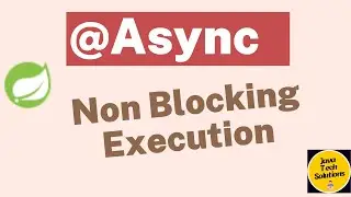 @Async in Spring Boot | How to run Asynchronous code in Spring Boot | Exploring Asynchronous call