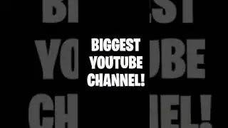 Most-subscribed channel on YouTube - Biggest YOUTUBE CHANNEL in the World [Youtube Shorts]