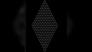 Python code to print Diamond Shaped Pattern || 