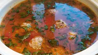 СУП С ФРИКАДЕЛЬКАМИ/ MEATBALL SOUP RECIPE/ ԿՈԼՈԼԱԿՈՎ ԱՊՈՒՐ