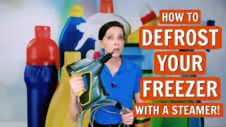 Defrost a Freezer with a Steamer - Clean With Me - Deep Clean