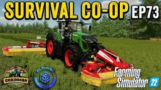 A TRUE BEAST HAS ARRIVED ON THE FARM!! 🚜 SURVIVAL CHALLENGE CO-OP | FS22 | EPISODE 73