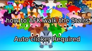 !!!Pet Simulator 99 how to afk walk the secret stairs (autoclicker required)!!!