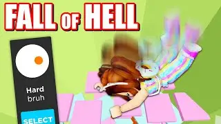 😆 I Got The HARDEST ROUNDS In FALL OF HELL 😆  (Roblox)