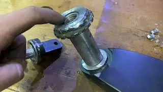 Kugoo G1. Сломался пенёк на гусе. Ремонт поворотного кулака электросамоката.