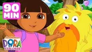 Grumpy Old Troll's Best Riddles & Games in Dora the Explorer! 🤔 90 Minutes | Dora & Friends