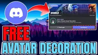 🔥 FREE DISCORD Shadow Avatar Decoration - SONIC 3 QUEST  |  Promoted by Paramount x Discord