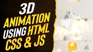 Create 3D Animations Using HTML, CSS & JS | Scrolling Animation Using Canvas | Zelt | Part 01