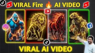 Create Viral AI Fire 🔥 Reels / Instagram | Tiktok Viral AI Anime Reels Kaise Banaen / Urdu Hindi2025
