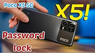 How To Set Screen Lock Password In Poco X5 5G,Poco X5 5G, Mein Password Lock Kaise Lagaen,