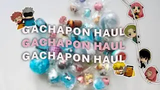 JAPAN GACHAPON HAUL | anime capsule toys ✦ asmr unboxing ✦