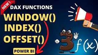 New Way of DAX with Visual Level Calculations || WINDOW() INDEX() and OFFSET() Functions in Power BI