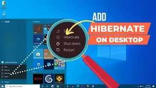 Hibernate Shortcut on Desktop 🖥️