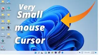 Small mouse cursor | how to get a small mouse cursor | small mouse cursor in pc