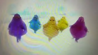 The Boohbahs Do Twirly Boohbah Hops To Faster We Go