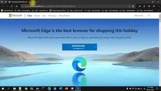 First script in Default Edge browser and Edge chromium based browser